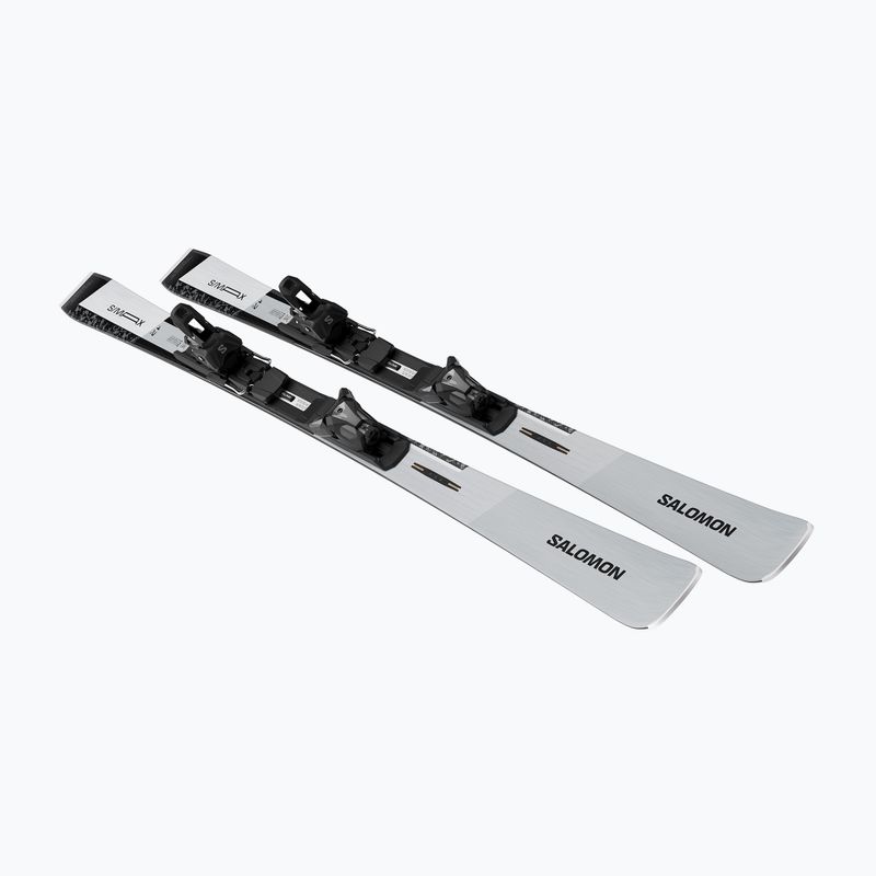 Schiuri de coborâre + legături Salomon S/Max 12 + I12 GW silver/black 4