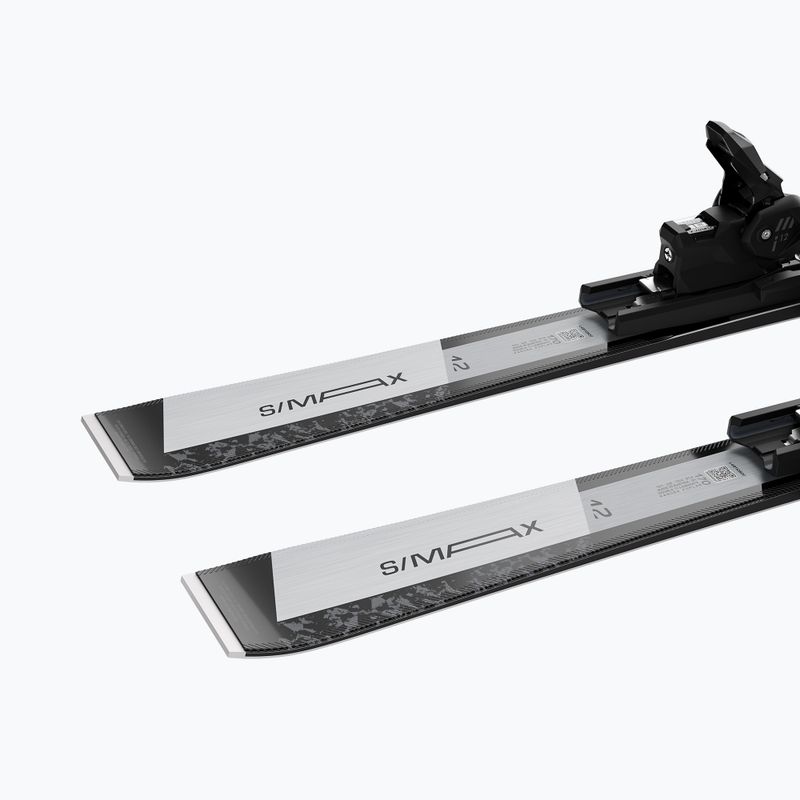 Schiuri de coborâre + legături Salomon S/Max 12 + I12 GW silver/black 7