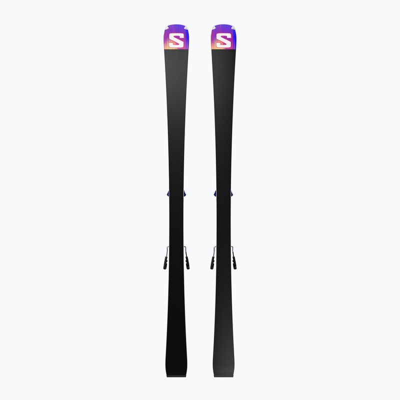 Schiuri de coborâre Salomon Equipe SL 10 + MI12 GW race blue/equipe red 2