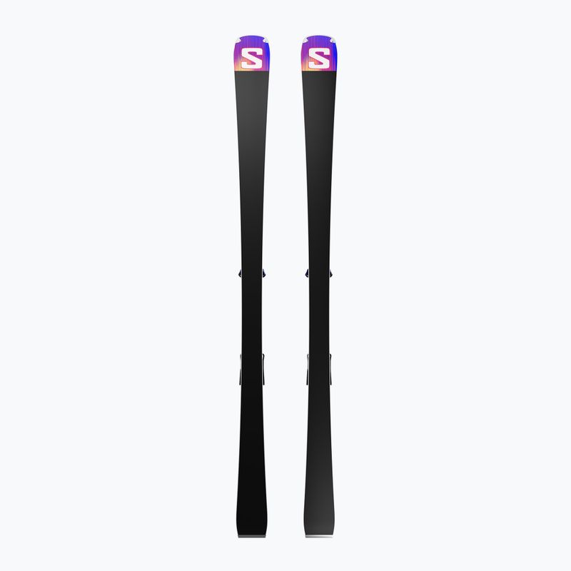 Schiuri de coborâre + legături Salomon Equipe SL 12 + I12 GW race blue/equipe red 2
