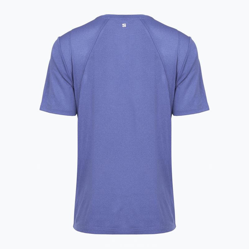 Tricou de alergare pentru femei Salomon Shakeout Core marlin 2