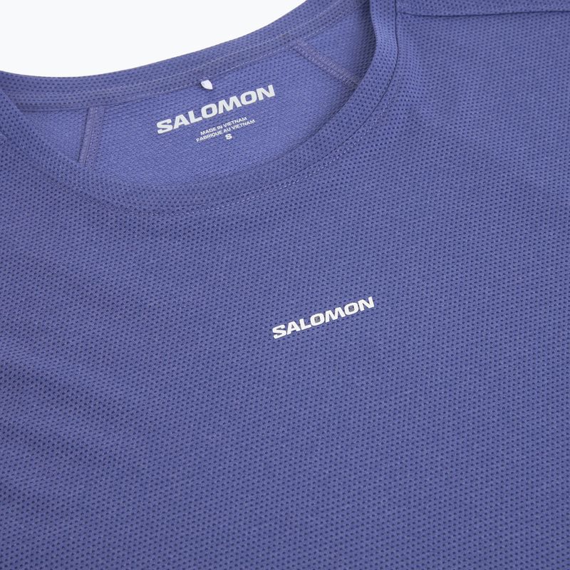 Tricou de alergare pentru femei Salomon Shakeout Core marlin 3