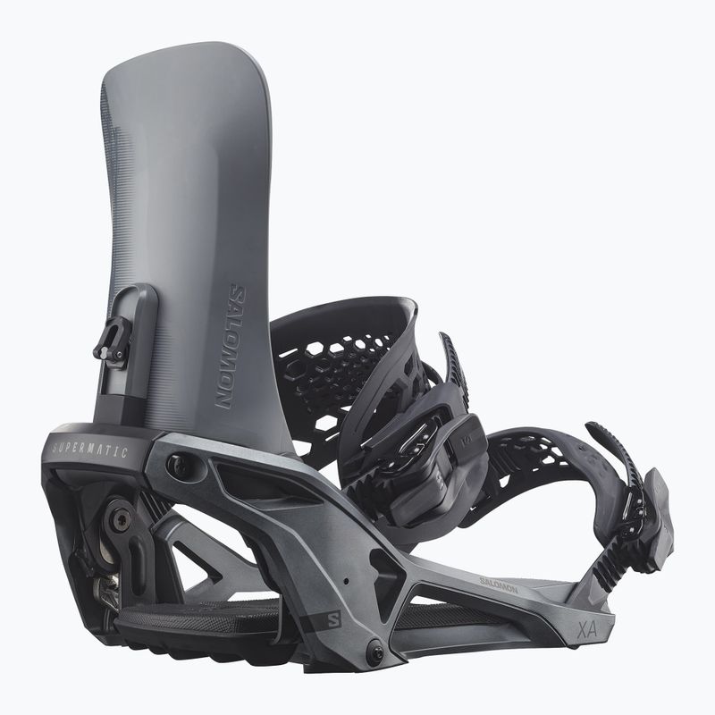 Legături de snowboard Salomon XA Supermatic castor gray/black 2