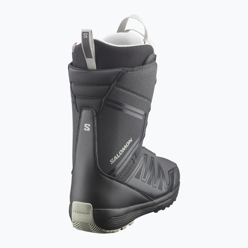 Încălțăminte de snowboard pentru femei Salomon Pearl Boa W black/black/wrought iron 2