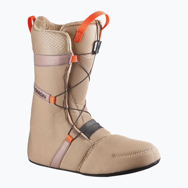 Încălțăminte de snowboard pentru bărbați Salomon Launch Boa SJ Boa kelp/brown lentil/dragon fire 4