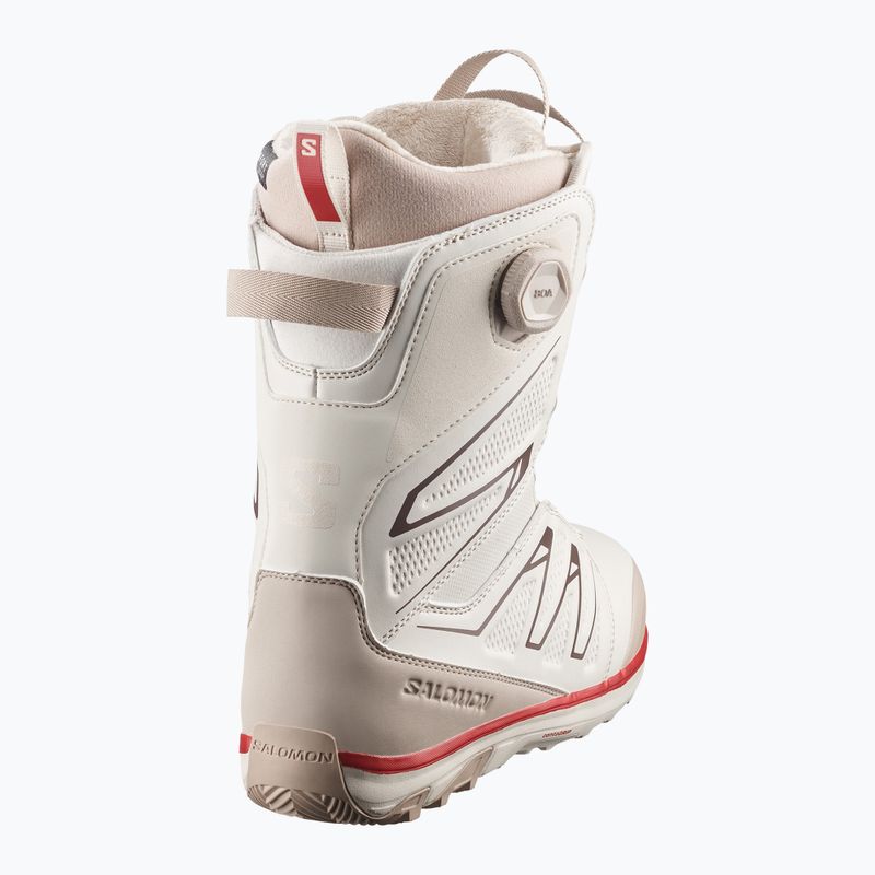 Încălțăminte de snowboard pentru femei Salomon Ivy Boa SJ Boa W almond milk/white pepper/haute red 3