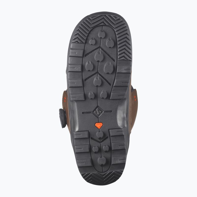Încălțăminte de snowboard pentru bărbați Salomon Echo Dual Boa black/wren/fiery red 3