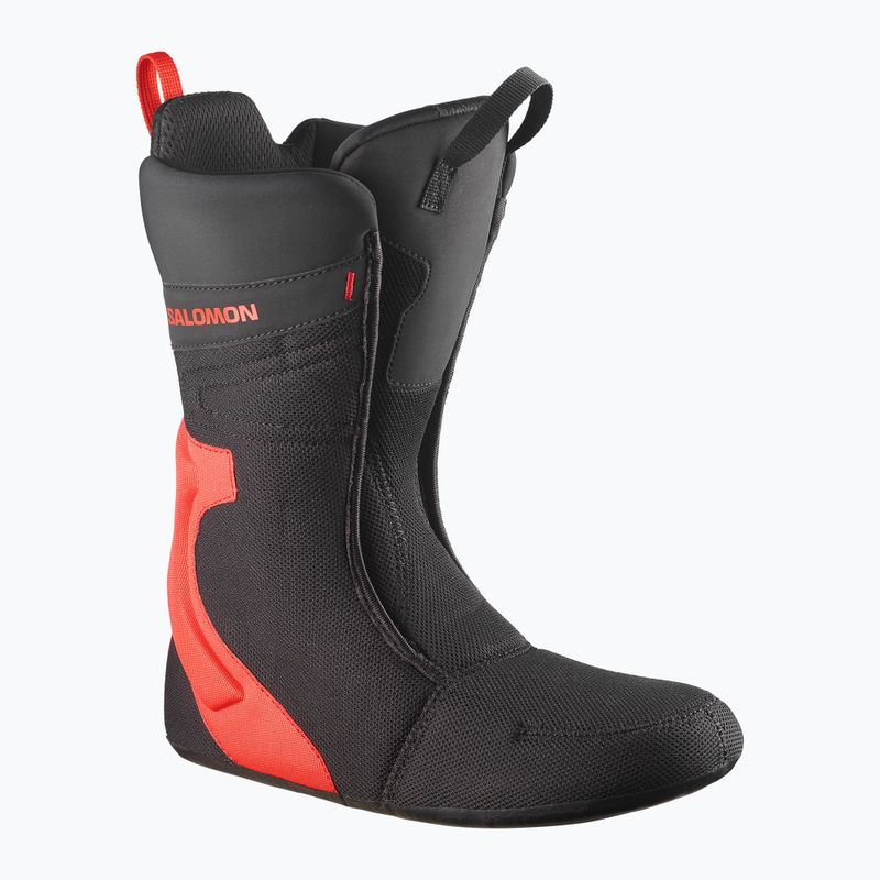 Încălțăminte de snowboard pentru bărbați Salomon Echo Dual Boa black/wren/fiery red 4