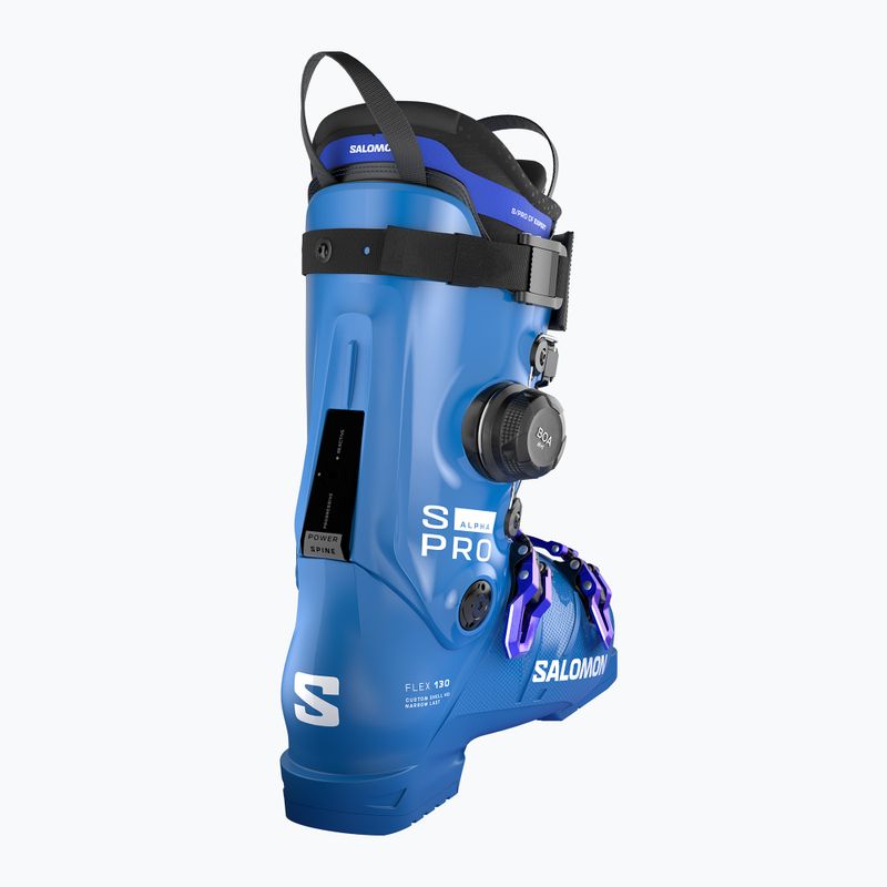 Clăpari de schi pentru bărbați Salomon S/Pro Alpha C BOA 130 race blue/white/equipe red 3