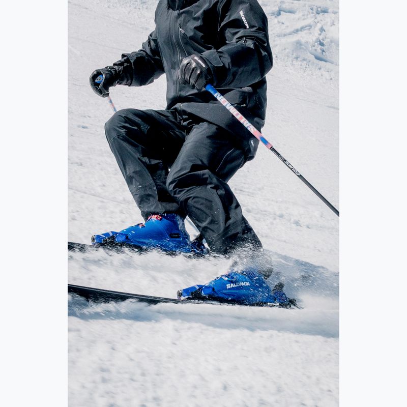 Clăpari de schi pentru bărbați Salomon S/Pro Alpha C BOA 130 race blue/white/equipe red 9