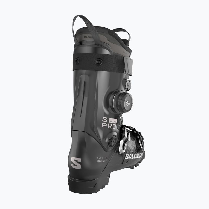Încălțăminte de schi pentru bărbați Salomon S/Pro Alpha C Boa 100 black/dark gray met./silver met. 4