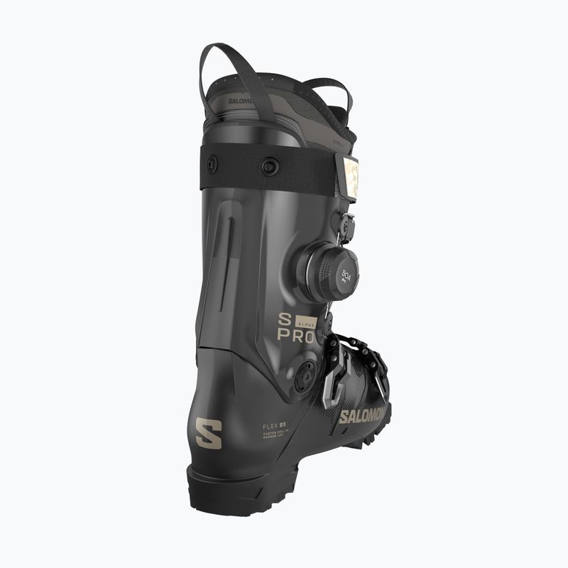 Încălțăminte de schi pentru femei Salomon S/Pro Alpha C Boa 85 W black/dark gray met./light bronze met. 2