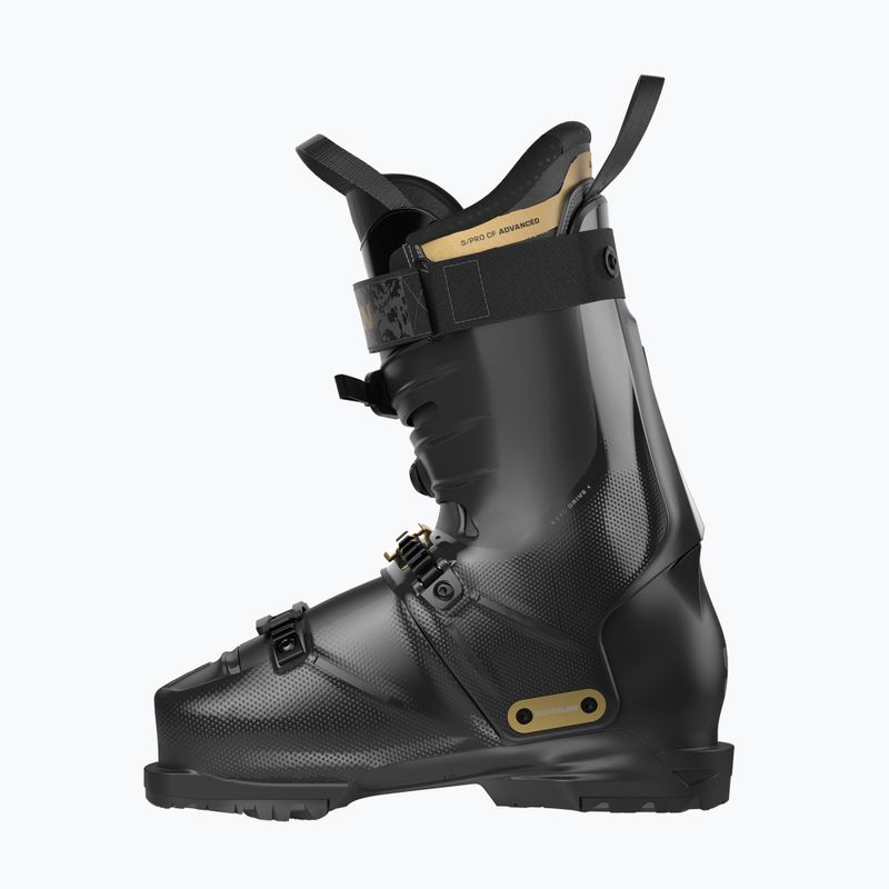Încălțăminte de schi pentru femei Salomon S/Pro Alpha C Boa 95 W black/gold met./dark grey met 2