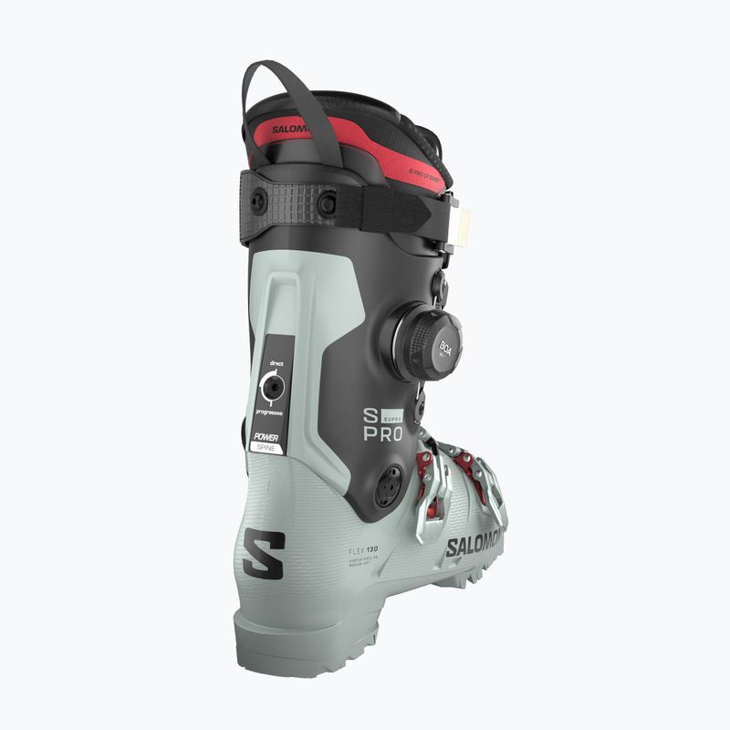 Încălțăminte de schi pentru bărbați Salomon S/Pro Supra Boa 130 wrought iron/black/samba met. 3