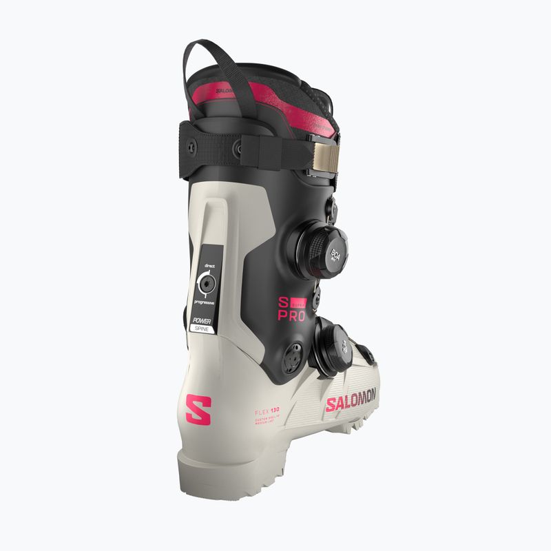 Încălțăminte de schi pentru bărbați Salomon S/Pro Supra Dual Boa 130 gray aurora/black/raspberry 3