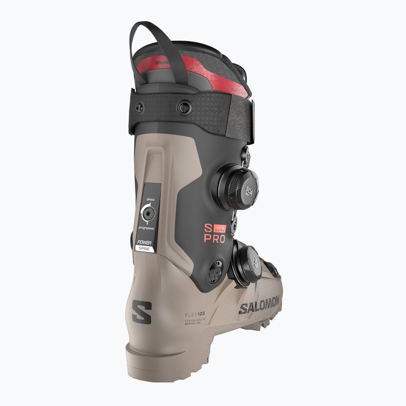 Încălțăminte de schi pentru bărbați Salomon S/PRO Supra Dual Boa 120 rosted cashew/black/samba met 3