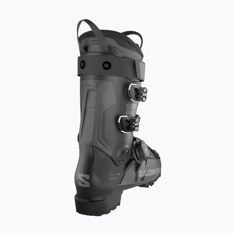 Încălțăminte de schi pentru bărbați Salomon S/PRO Supra S Boa 100 black/beluga met/dark grey met 5