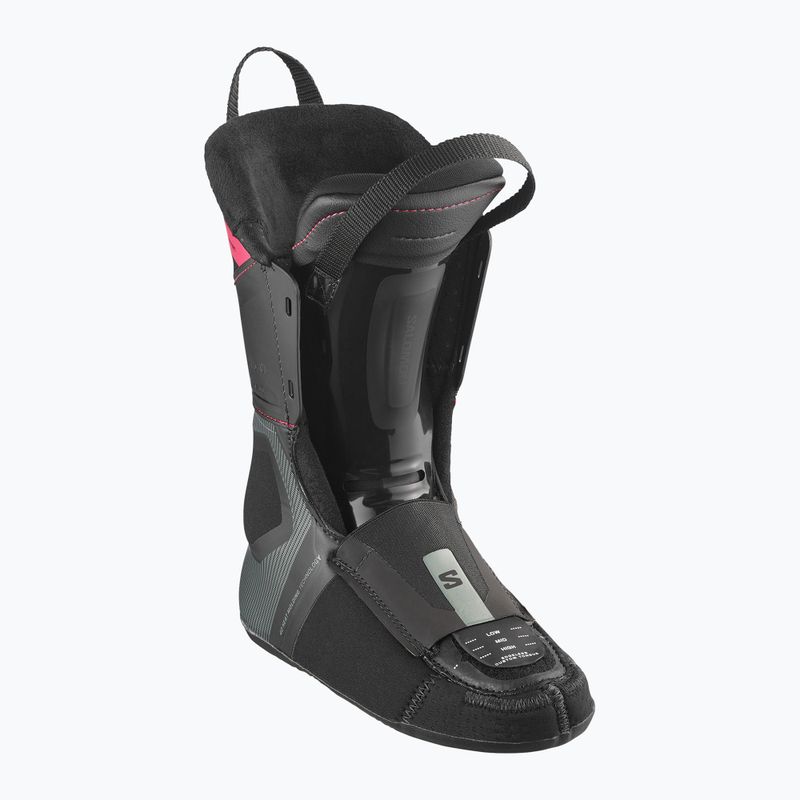 Încălțăminte de schi pentru femei Salomon S/PRO Supra Dual Boa 115 W black/beluga met/raspberry 5