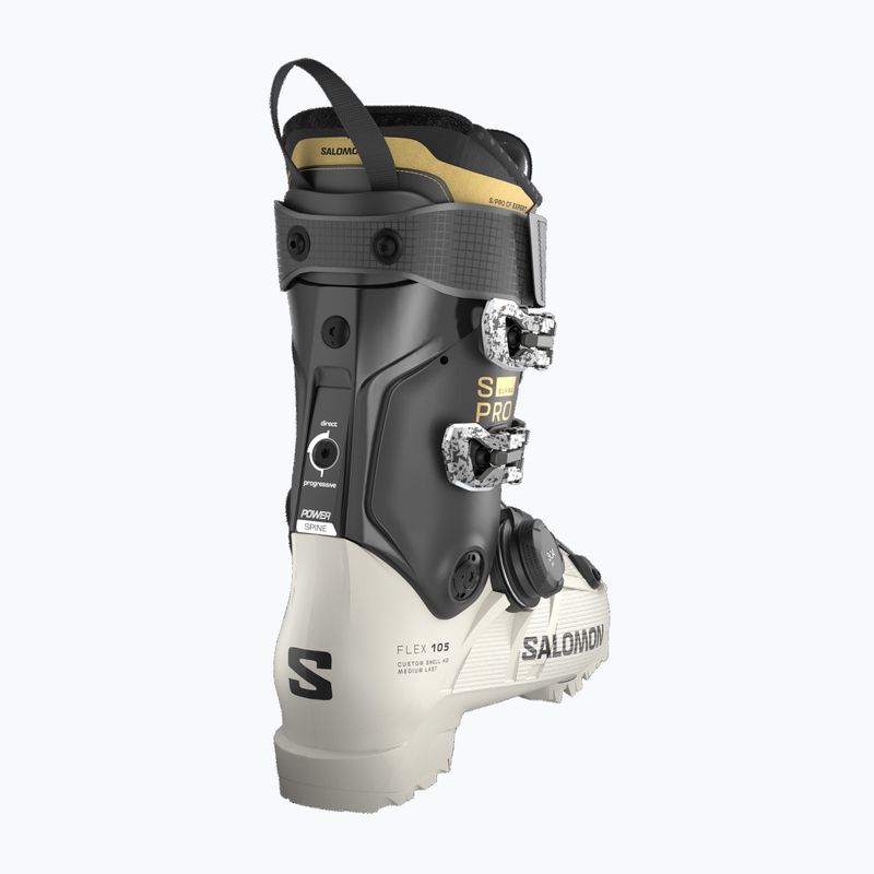 Încălțăminte de schi pentru femei Salomon S/PRO Supra S Boa 105 W gray aurora/black/gold met 2