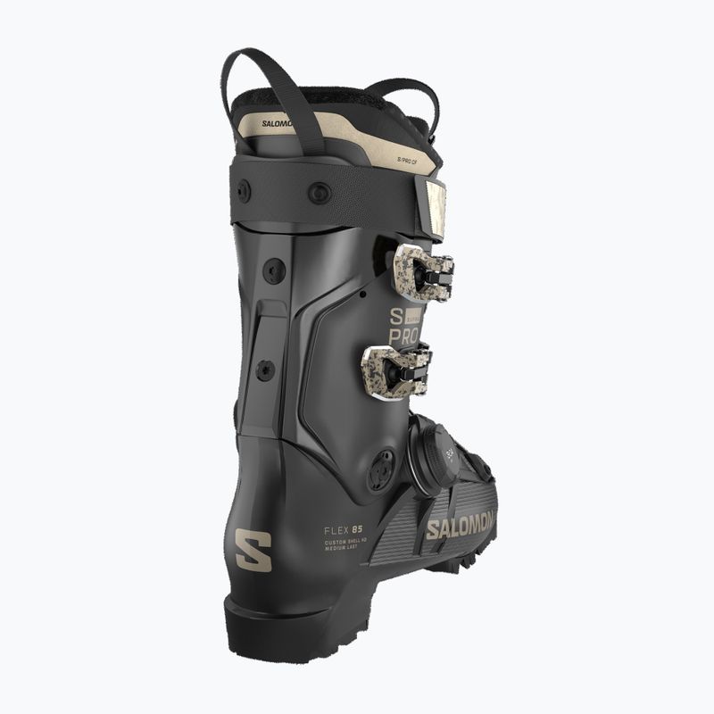 Încălțăminte de schi pentru femei Salomon S/PRO Supra S Boa 85 W black/beluga met/light bronze met 2