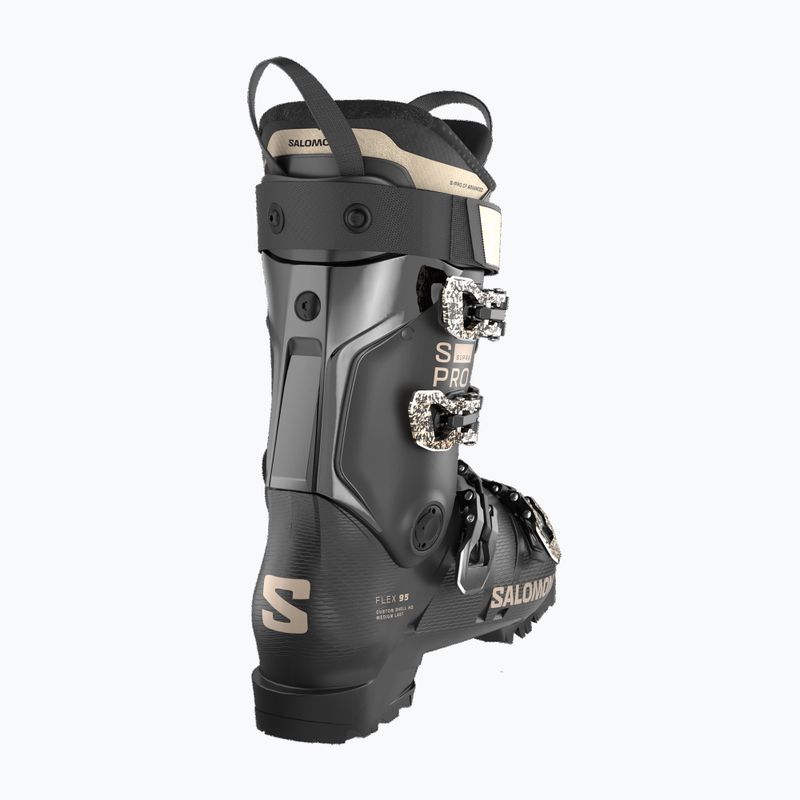 Încălțăminte de schi pentru femei Salomon S/PRO Supra 95 W black/dark gray met/light bronze met 3