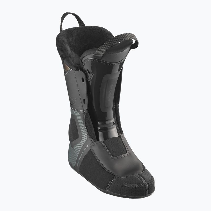 Încălțăminte de schi pentru femei Salomon S/PRO Supra 95 W black/dark gray met/light bronze met 5