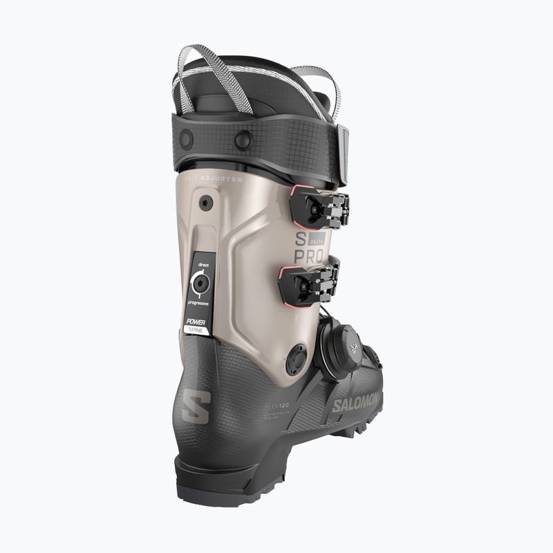 Încălțăminte de schi pentru bărbați Salomon S/Pro Delta Boa 120 black/roasted cashew/samba met. 3