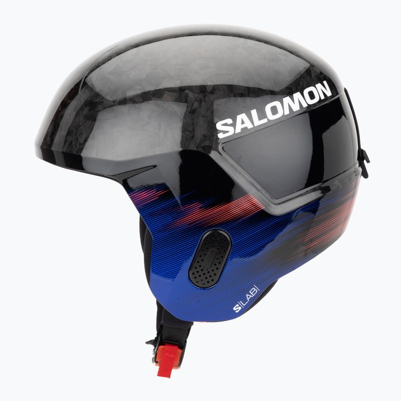 Cască de schi Salomon S/Lab Equipe FIS MIPS black/race blue 3