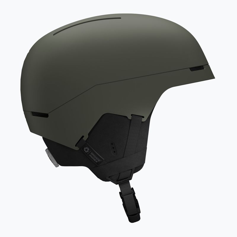 Cască de schi Salomon Brigade Index castor gray 2
