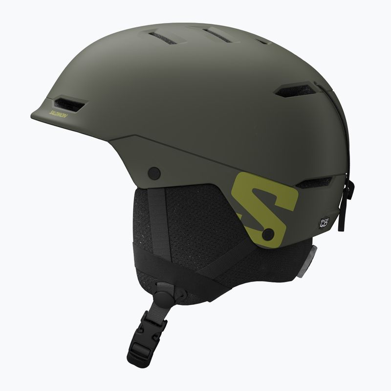 Cască de schi pentru copii Salomon Husk Jr castor gray 3