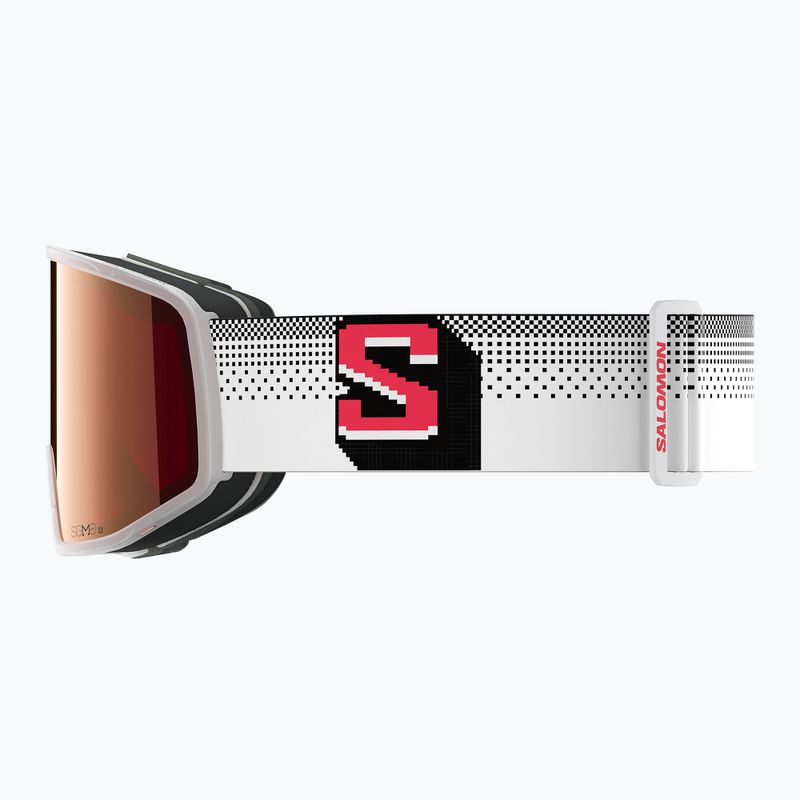 Ochelari de schi Salomon Sentry Pro Sigma S3 translucent frozen/sigma fire red 4