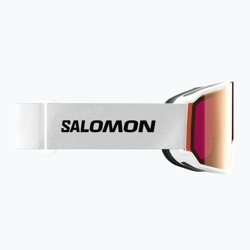 Ochelari de schi Salomon S/View 3 S2 white/ml lruby 5