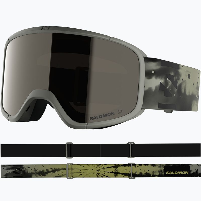 Ochelari de schi Salomon Aksium 2.0 S S3 castor gray/ml black 2