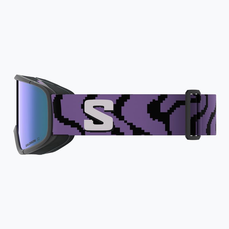 Ochelari de schi Salomon Aksium 2.0 S S2 black pansy/ml mid blue 4