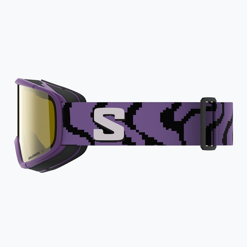Ochelari de schi pentru copii Salomon Lumi Acces Jr S1 pansy/flash yellow 4