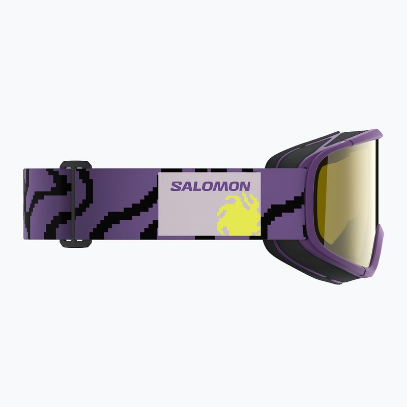 Ochelari de schi pentru copii Salomon Lumi Acces Jr S1 pansy/flash yellow 5