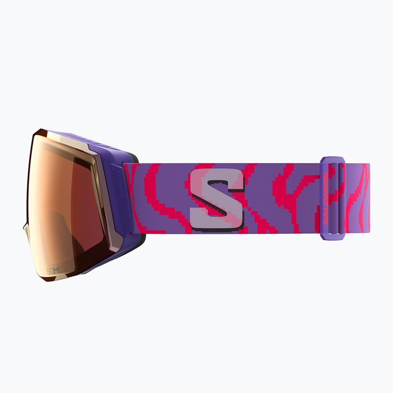 Ochelari de schi Salomon Skarn Prime Sigma S2+S1 ultra violet/sigma copper/sigma clear pink 4
