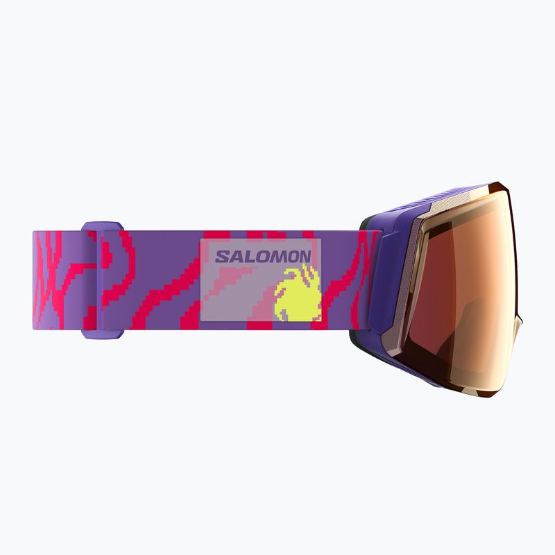 Ochelari de schi Salomon Skarn Prime Sigma S2+S1 ultra violet/sigma copper/sigma clear pink 5