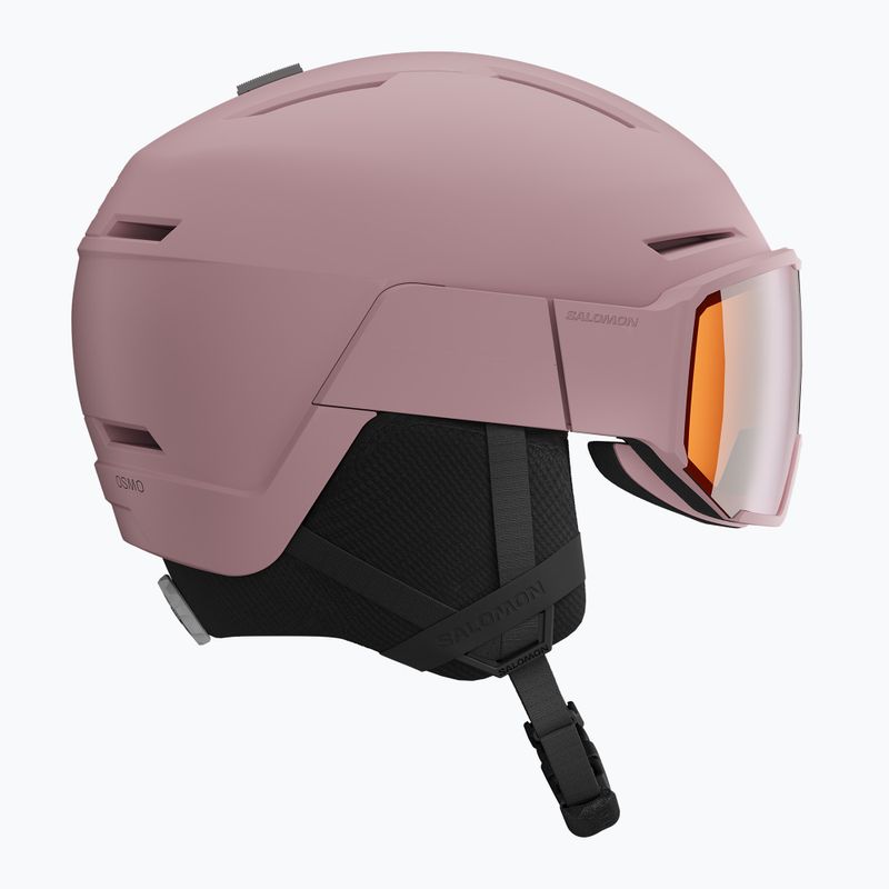 Cască de schi Salomon Osmo Dawn Pink/Flash Tonic/Orange 3