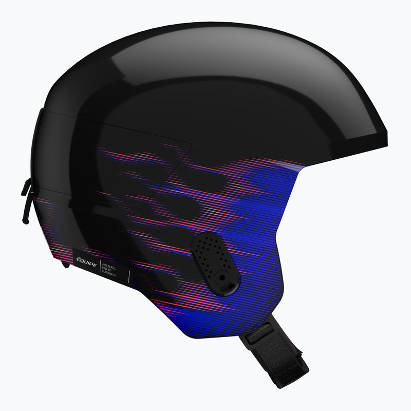 Cască de schi pentru copii Salomon Equipe Fis Jr black/flames 3