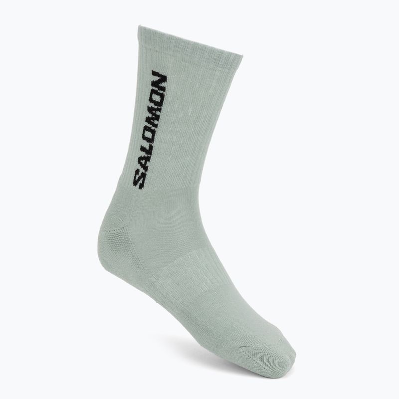 Șosete Salomon Everyday Crew 3 pack stormy weather/sea foam/mustang 2