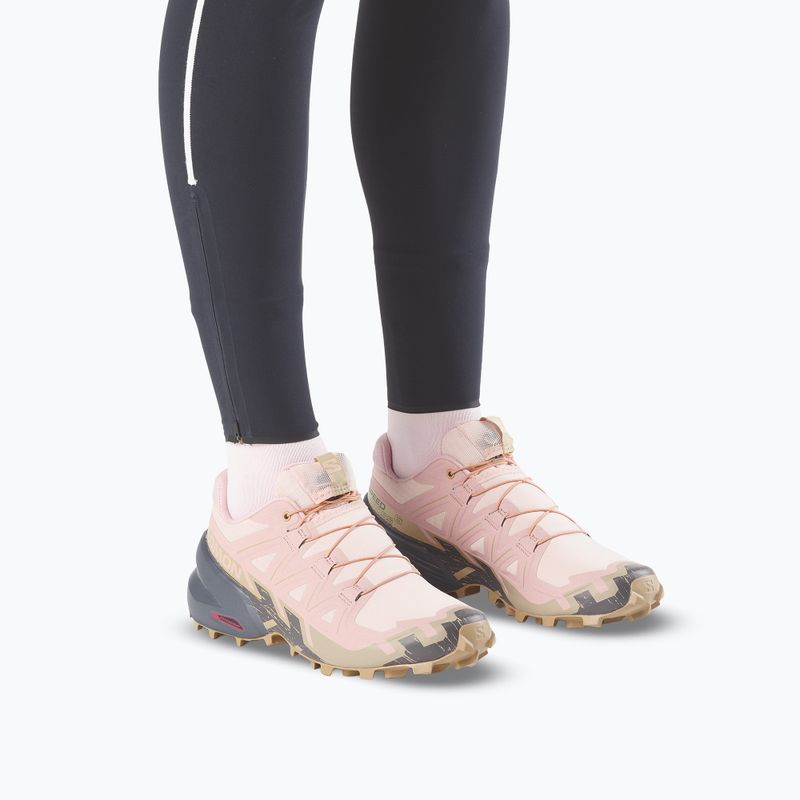 Încălțăminte de alergare pentru femei Salomon Speedcross 6 tapioca/shadow gray 6