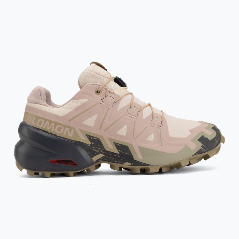 Încălțăminte de alergare pentru femei Salomon Speedcross 6 tapioca/shadow gray 2