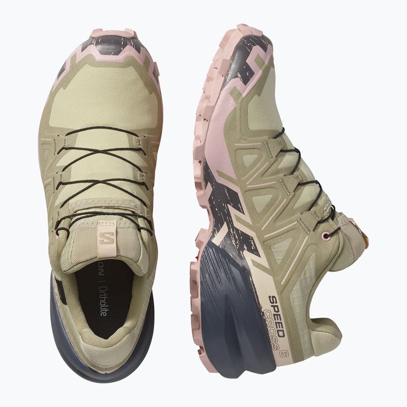 Încălțăminte de alergare pentru femei Salomon Speedcross 6 GTX eucalyptus/slate green 2