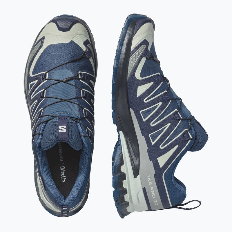 Încălțăminte de alergare pentru bărbați Salomon XA Pro 3D V9 GTX spellbound/maritime blue 3