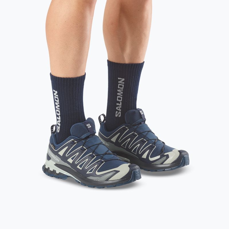 Încălțăminte de alergare pentru bărbați Salomon XA Pro 3D V9 GTX spellbound/maritime blue 6