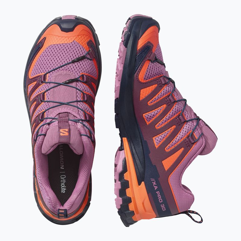 Încălțăminte de alergare pentru femei Salomon XA Pro 3D V9 dusky orchid/huckleberry 3