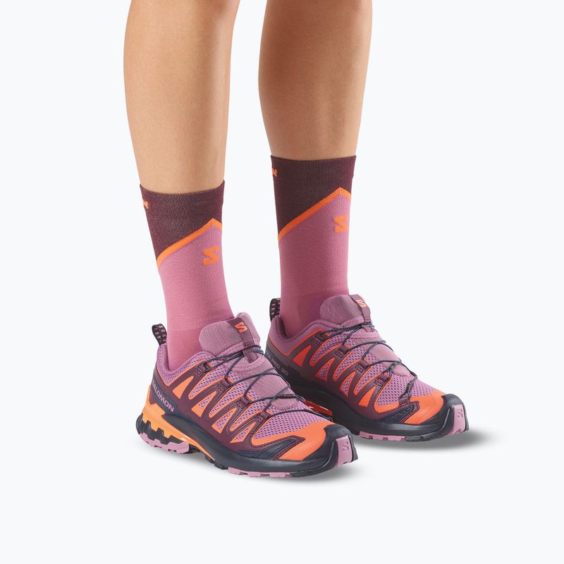 Încălțăminte de alergare pentru femei Salomon XA Pro 3D V9 dusky orchid/huckleberry 6