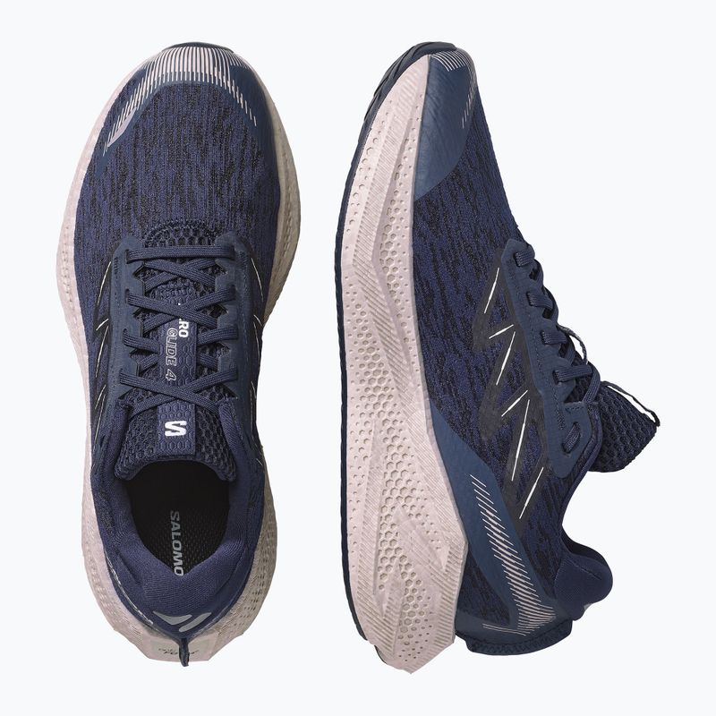 Încălțăminte de alergare pentru bărbați Salomon Aero Glide 4 maritime blue/silver cloud 3