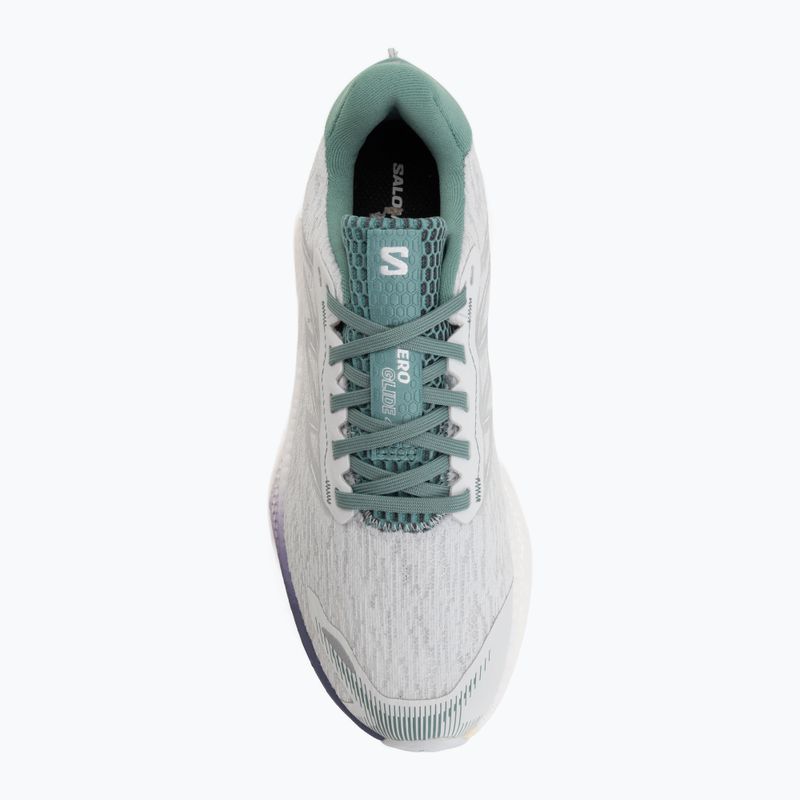 Încălțăminte de alergare pentru femei Salomon Aero Glide 4 ancient water/white 5
